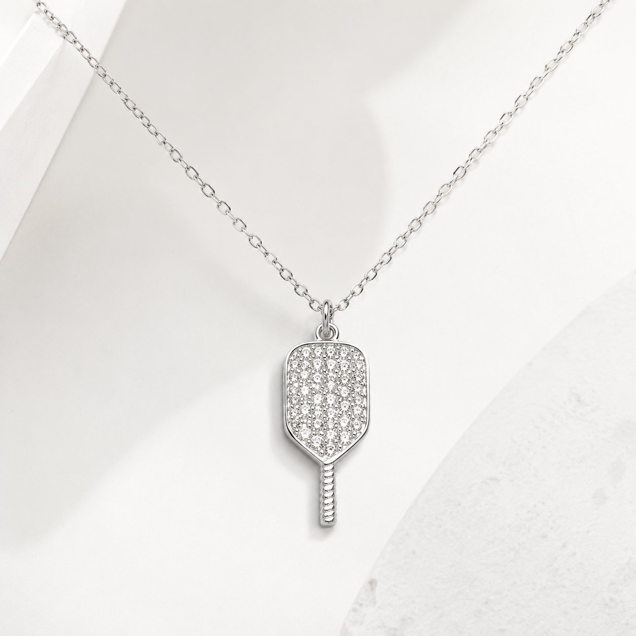 Pavé Pendant Necklace