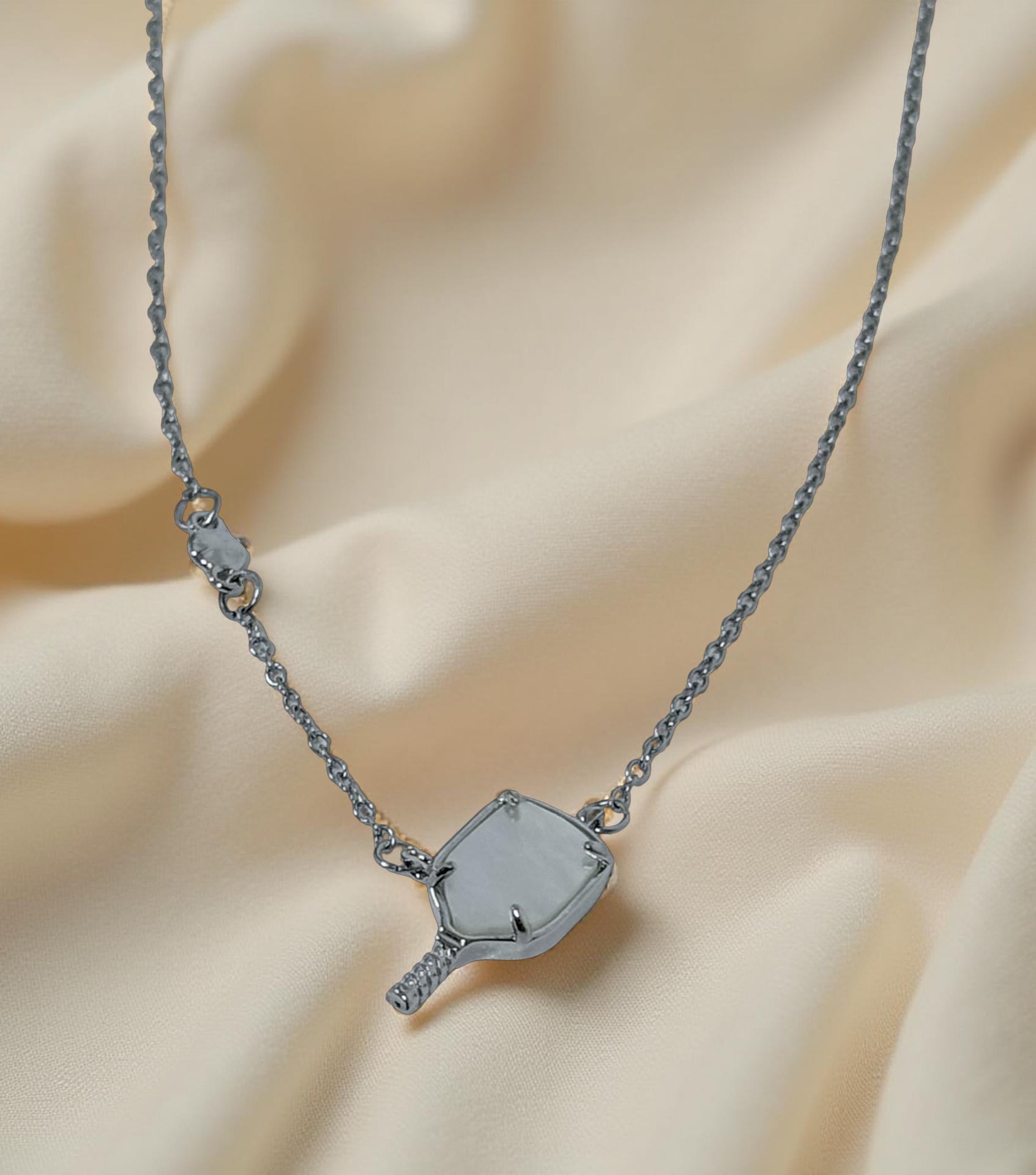 Paddle Pendant Necklace