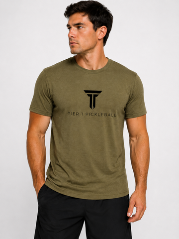 "Support Our Troops" T-Shirt - Army Green
